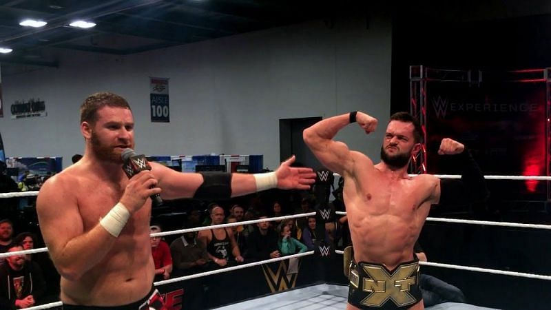 Sami Zayn and Finn Bálor